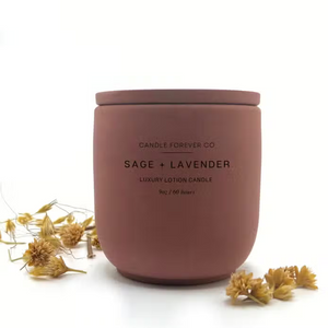 Sage & Lavender Lotion Candle