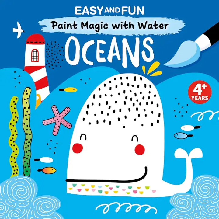 Paint Magic with Water Activity Book
