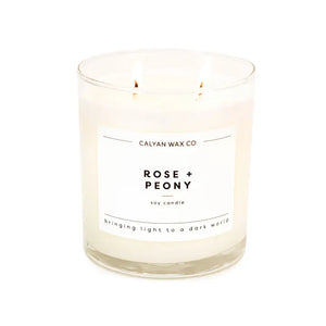 Rose Peony Candle