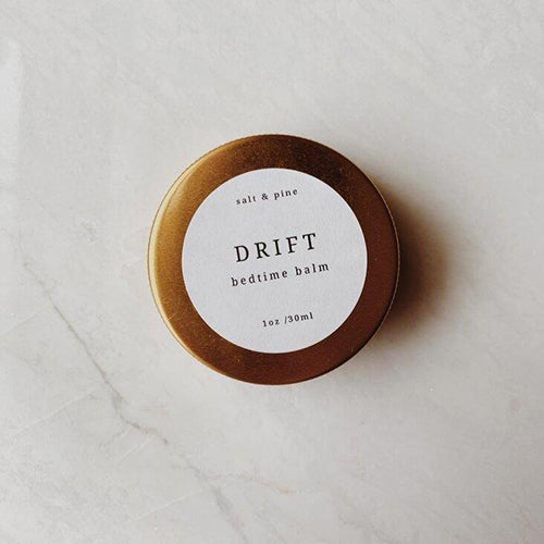 Display photo of a small tin of Drift Bedtime Balm. 