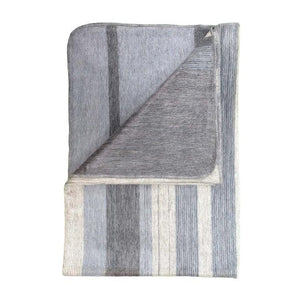 Gray alpaca blanket for get well gift